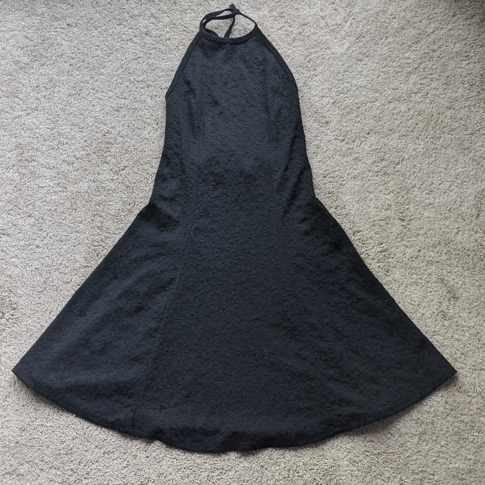 Black Halter Dress